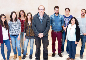 Equip d'investigadors de l'Isntitut de Neurociències liderat pel atedràtic José Antonio del Rio
